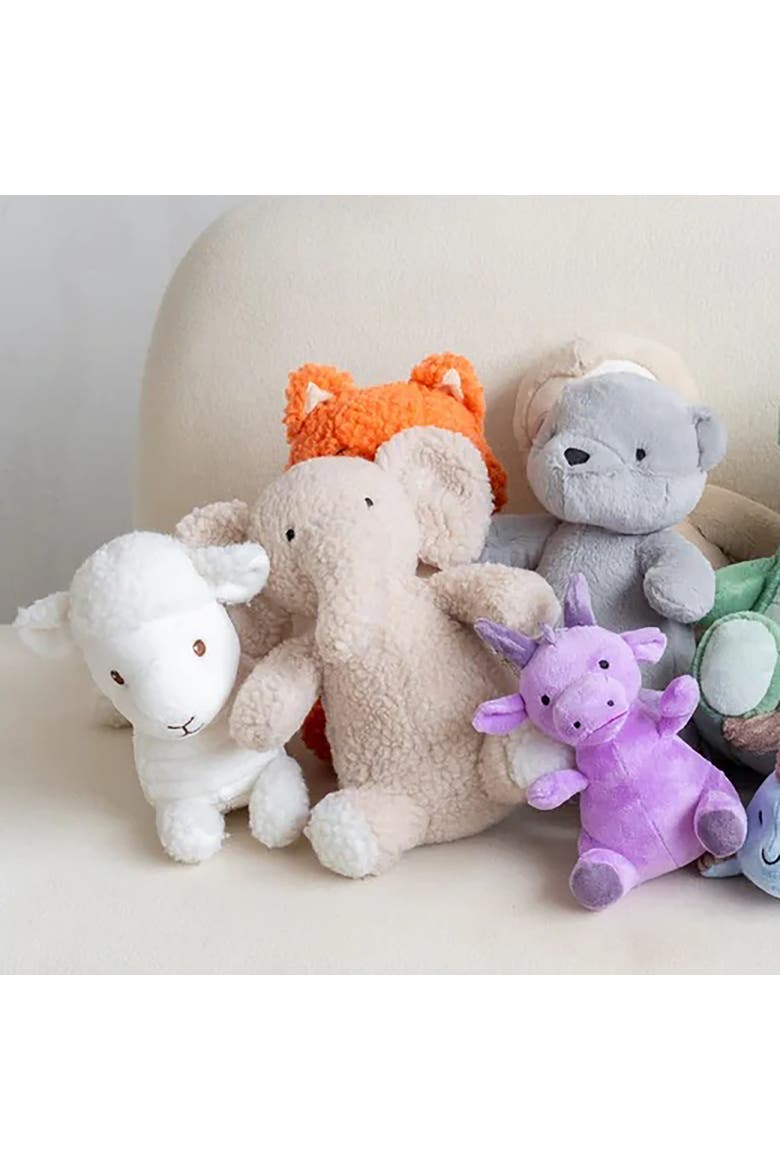 Dragon Squeak & Crinkle Plush Dog Toy, Alternate, color, Purple