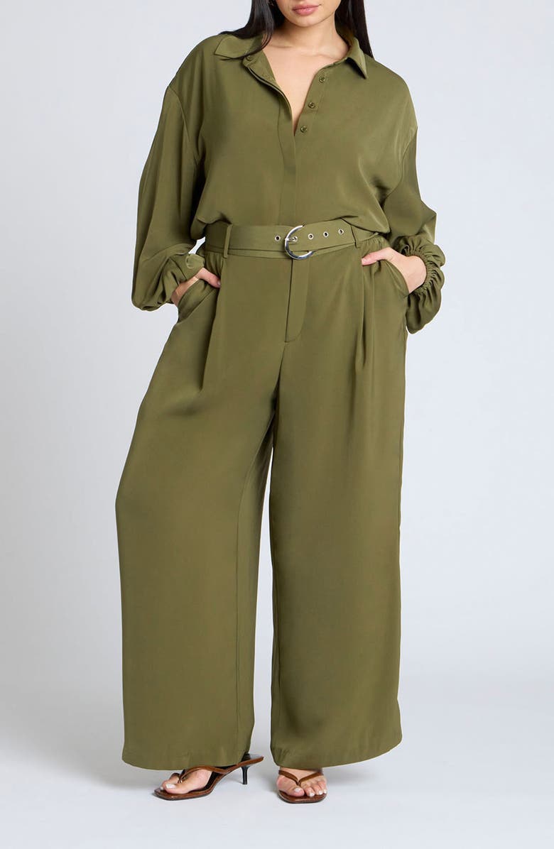 ELOQUII High-Low Tunic, Alternate, color, 