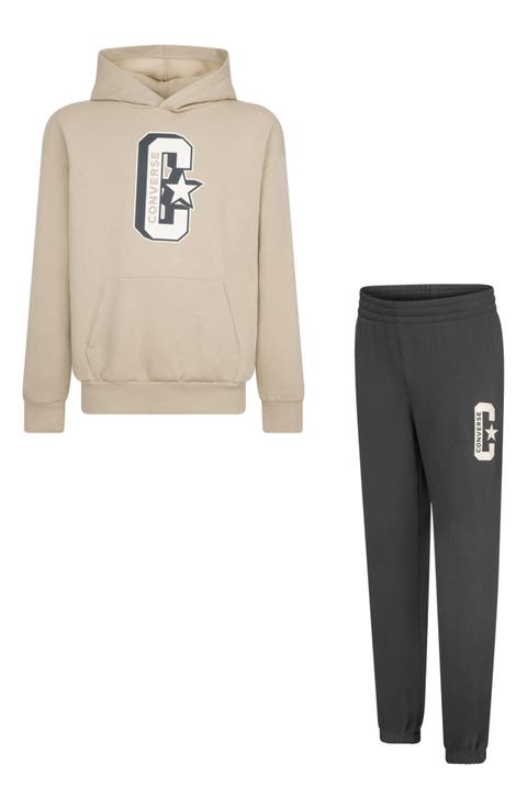 Kids' Logo Fleece Hoodie & Joggers Set (Big Kid)