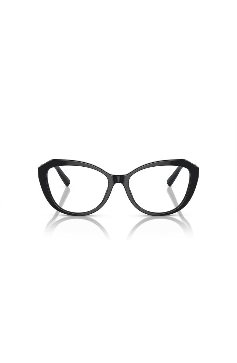 Tiffany & Co. 54mm Cat Eye optical glasses, Alternate, color, Black