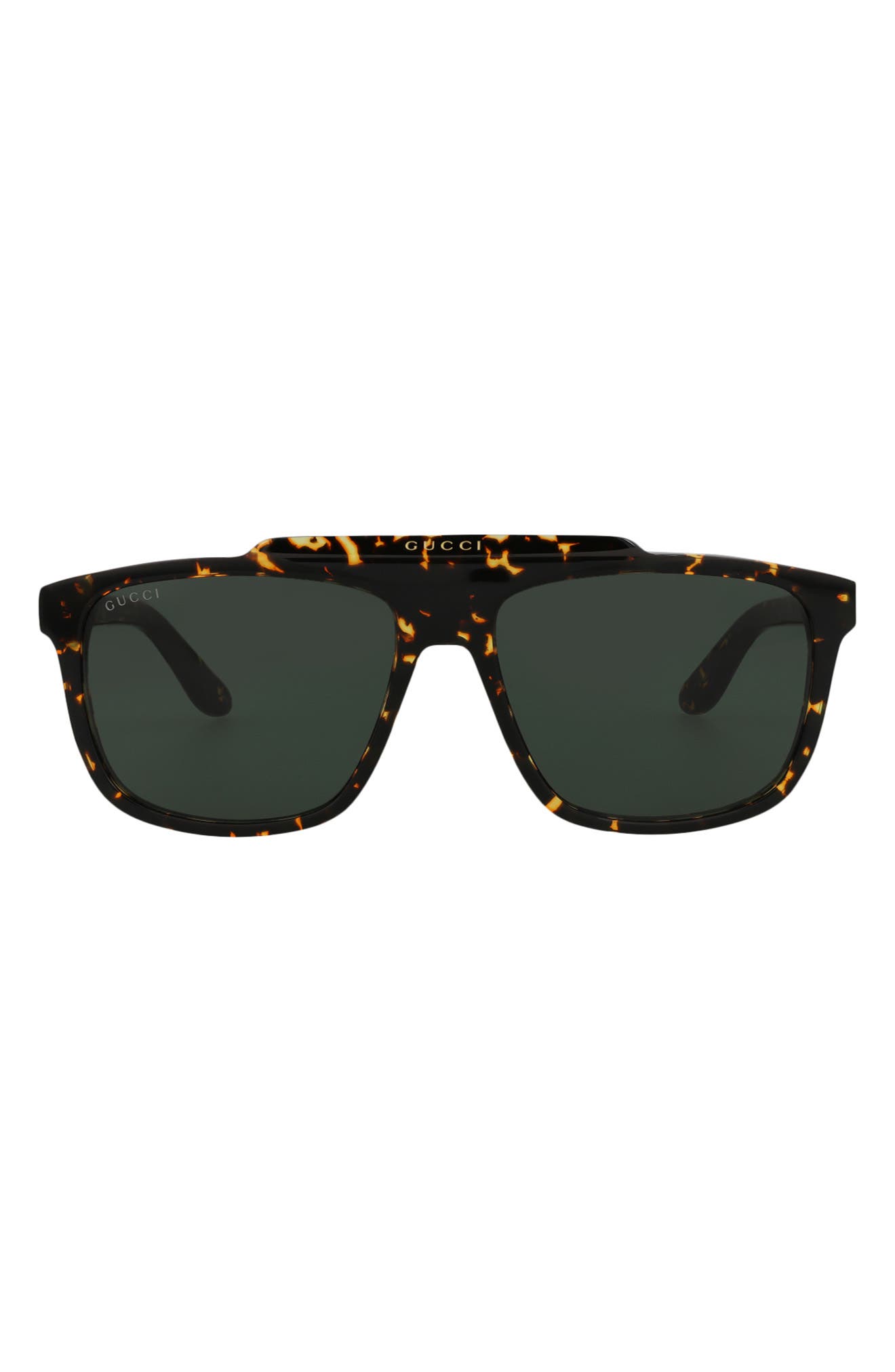 Gucci 58mm Aviator Sunglasses