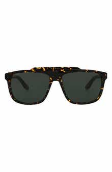 Gucci 58mm Aviator Sunglasses