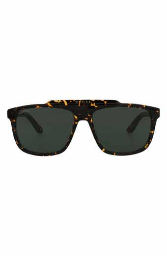 58mm Aviator Sunglasses