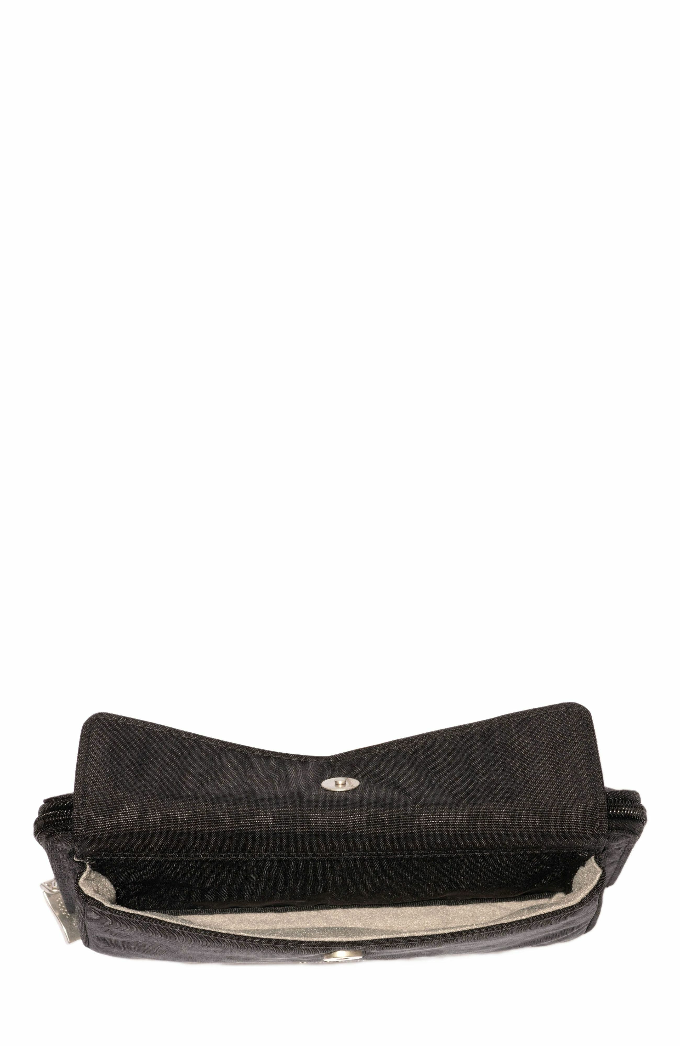 BAGGALLINI RFID Phone Wallet Crossbody Bag, Alternate, color, Black Cheetah Emboss