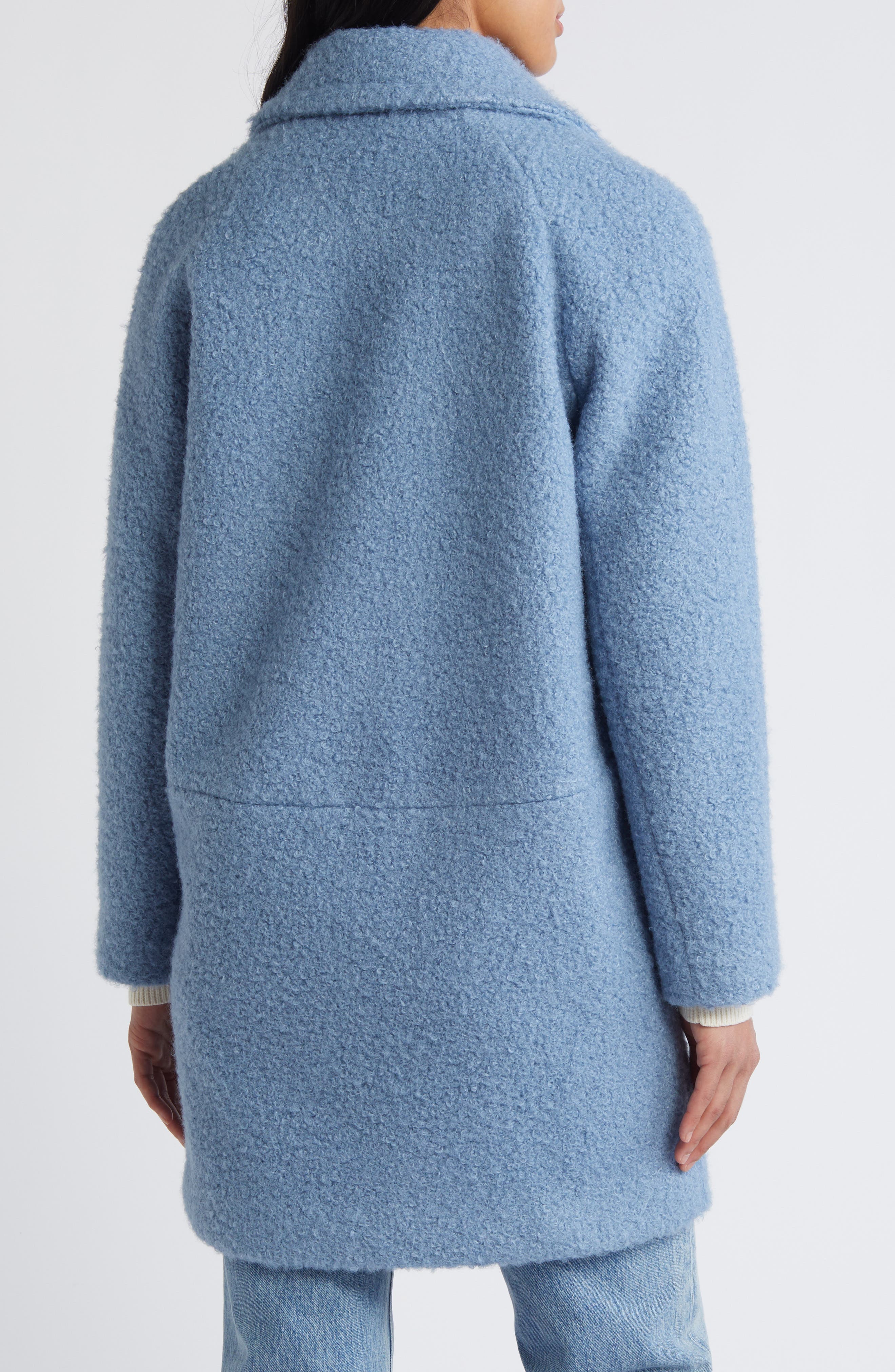 Walker Notch Lapel Longline Boucle Coat - image 2