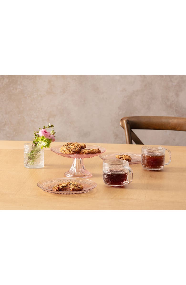 Fortessa Jupiter Set of 4 Salad Plates, Alternate, color, Pink