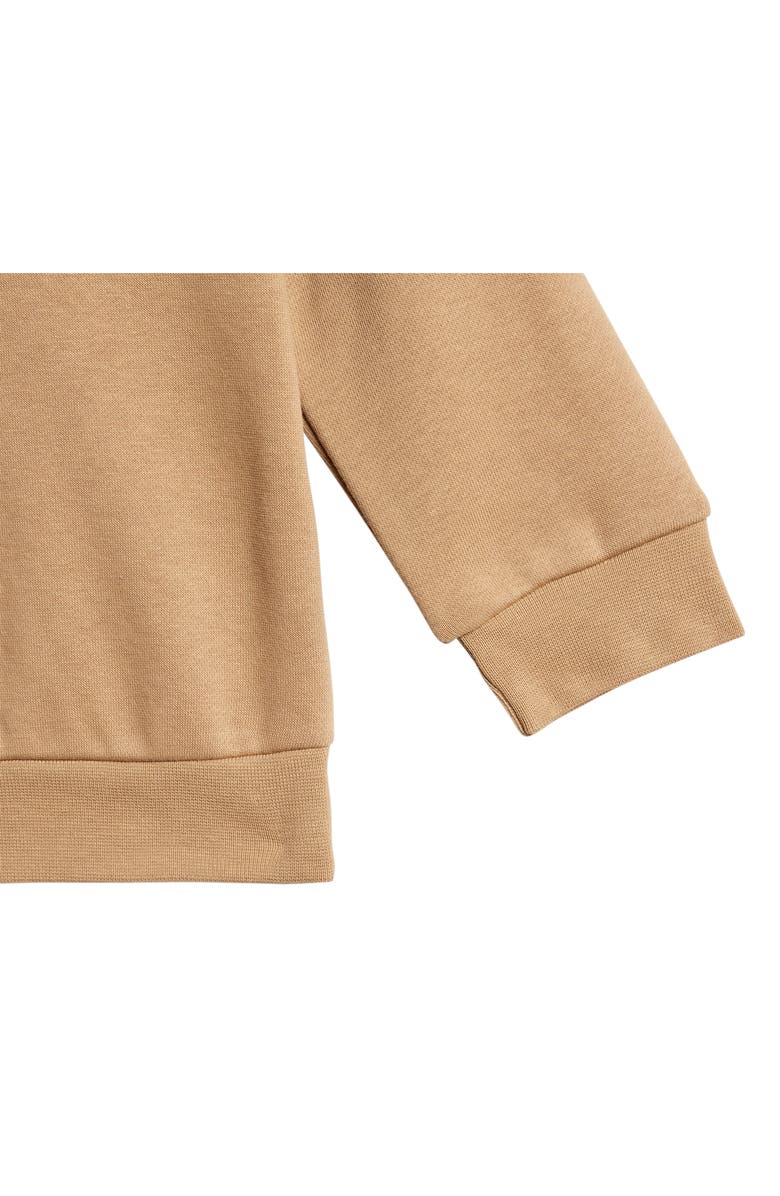 adidas Trefoil Essentials Hoodie & Joggers Set, Alternate, color, Cardboard