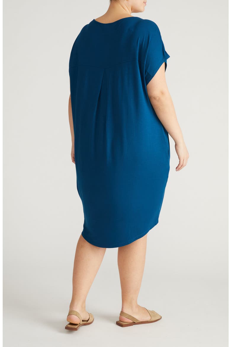 Helen Shift Dress, Alternate, color, BLUE TEAL