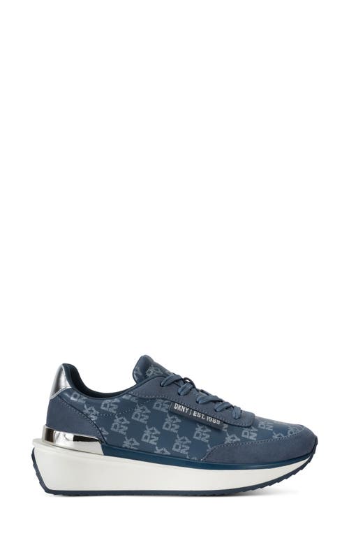 Dkny Aranae Sneaker In Celeste Blue
