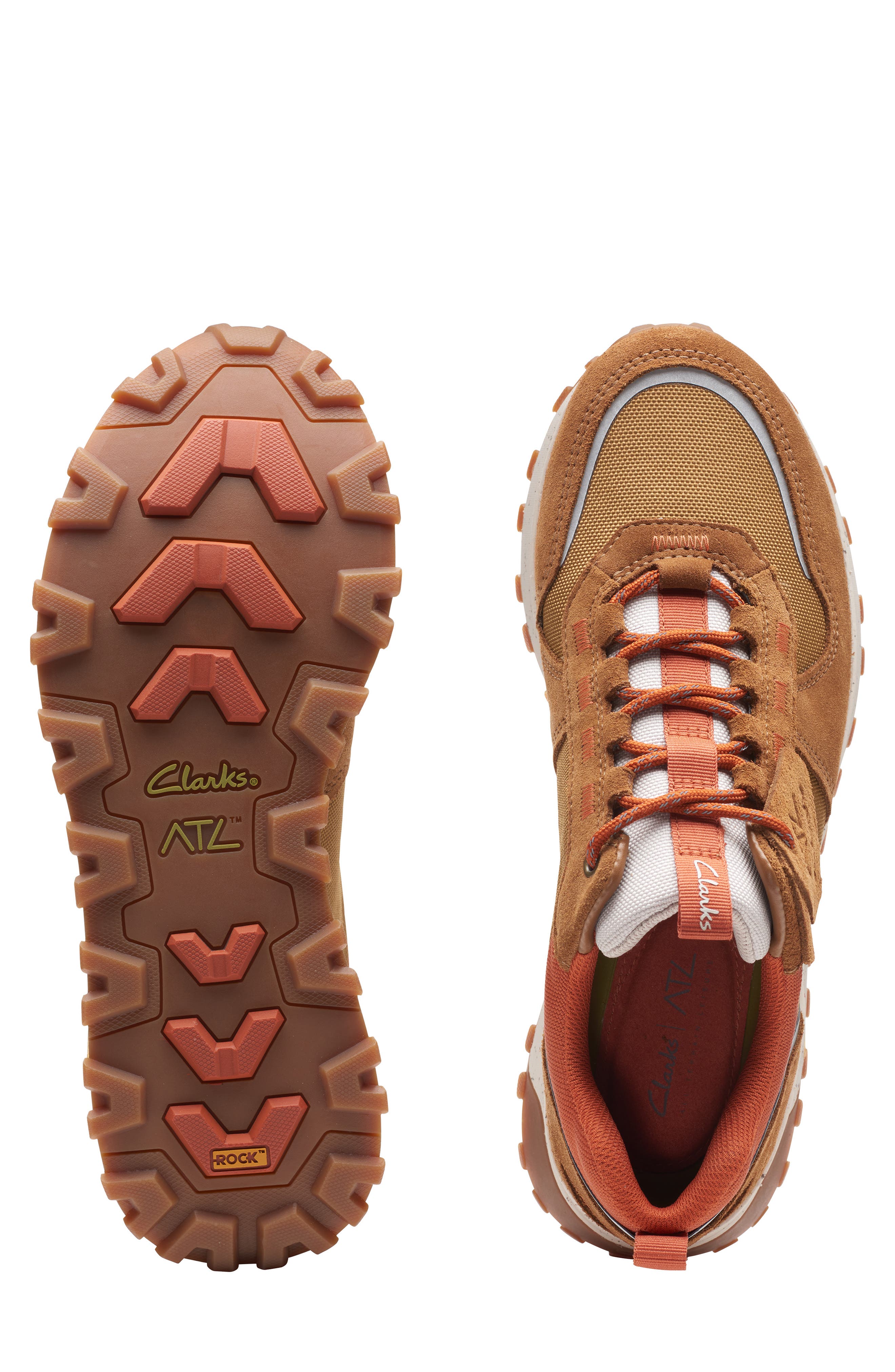 Clarks<sup>®</sup> ATL Trek Walk Waterproof Sneaker, Alternate, color, 