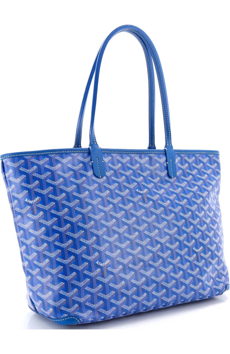 Pre-Owned Goyard Artois Tote Coated Canvas PM, Alternate, color, Blue