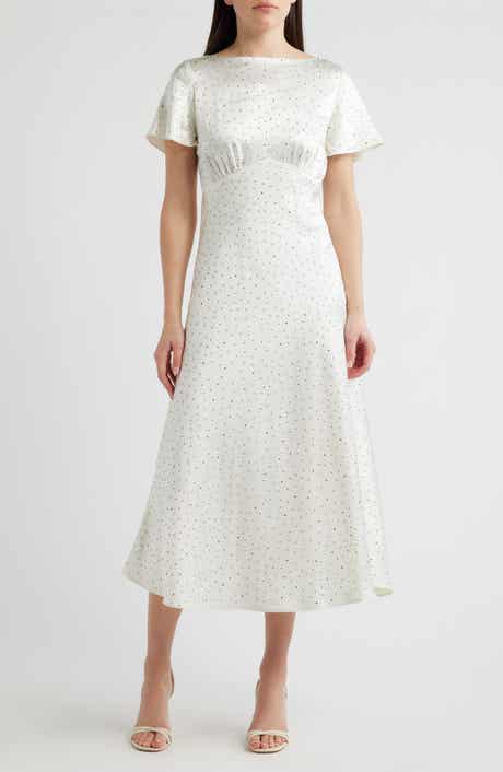 Anastasia Dot Midi Dress