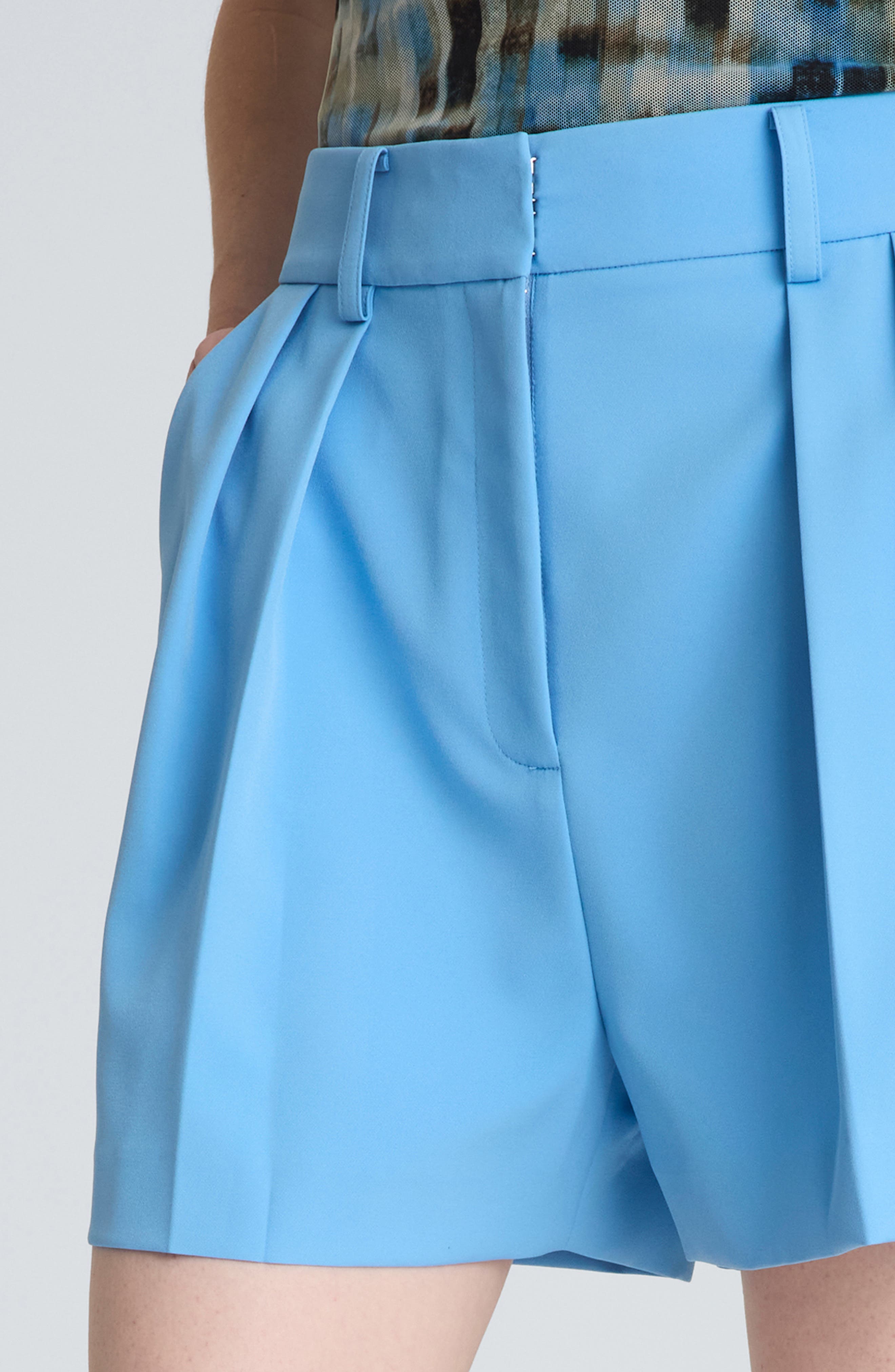 Kenneth Cole Pleated Shorts (Women) | Nordstromrack