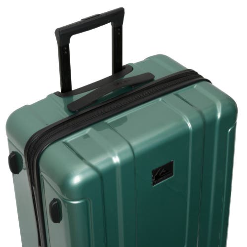 Quiksilver Malibu Suitcases Pc Hardside Expandable Luggage With Spinner Wheels, 3-piece Set In Green
