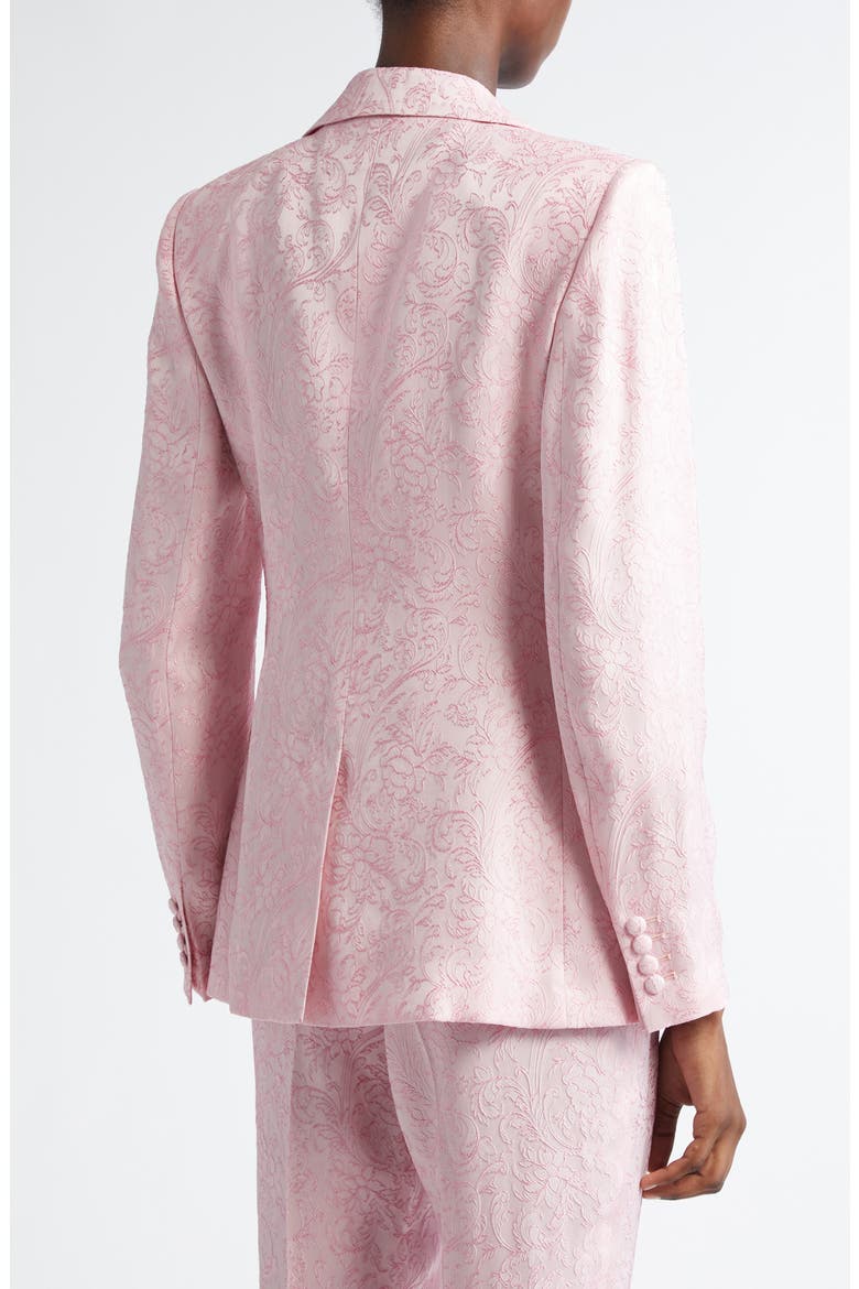 Floral Paisley Jacquard Blazer, Alternate, color, ROSA POLVERE CHIARO