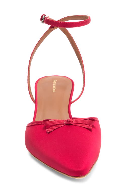 Reformation Wade Kitten Heel Pump