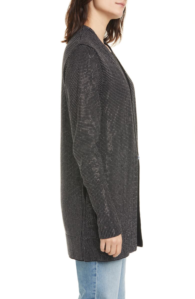 RtA Serge Rhinestone Cardigan, Alternate, color,