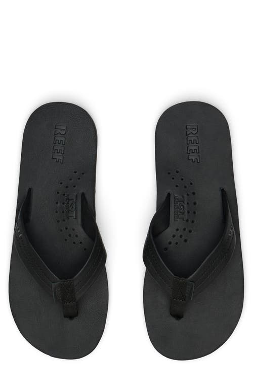 Reef 'draftsmen' Leather Flip Flop