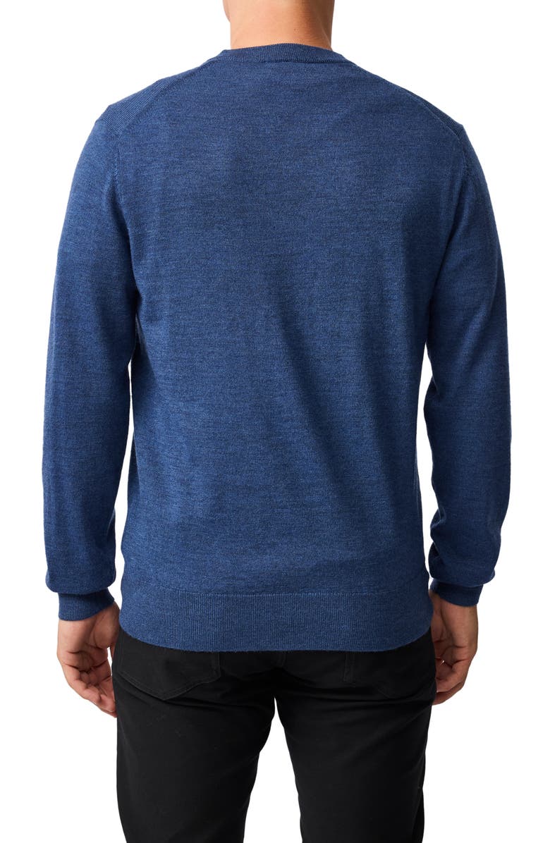 Rodd & Gunn Haywards Merino Wool Sweater, Alternate, color, River