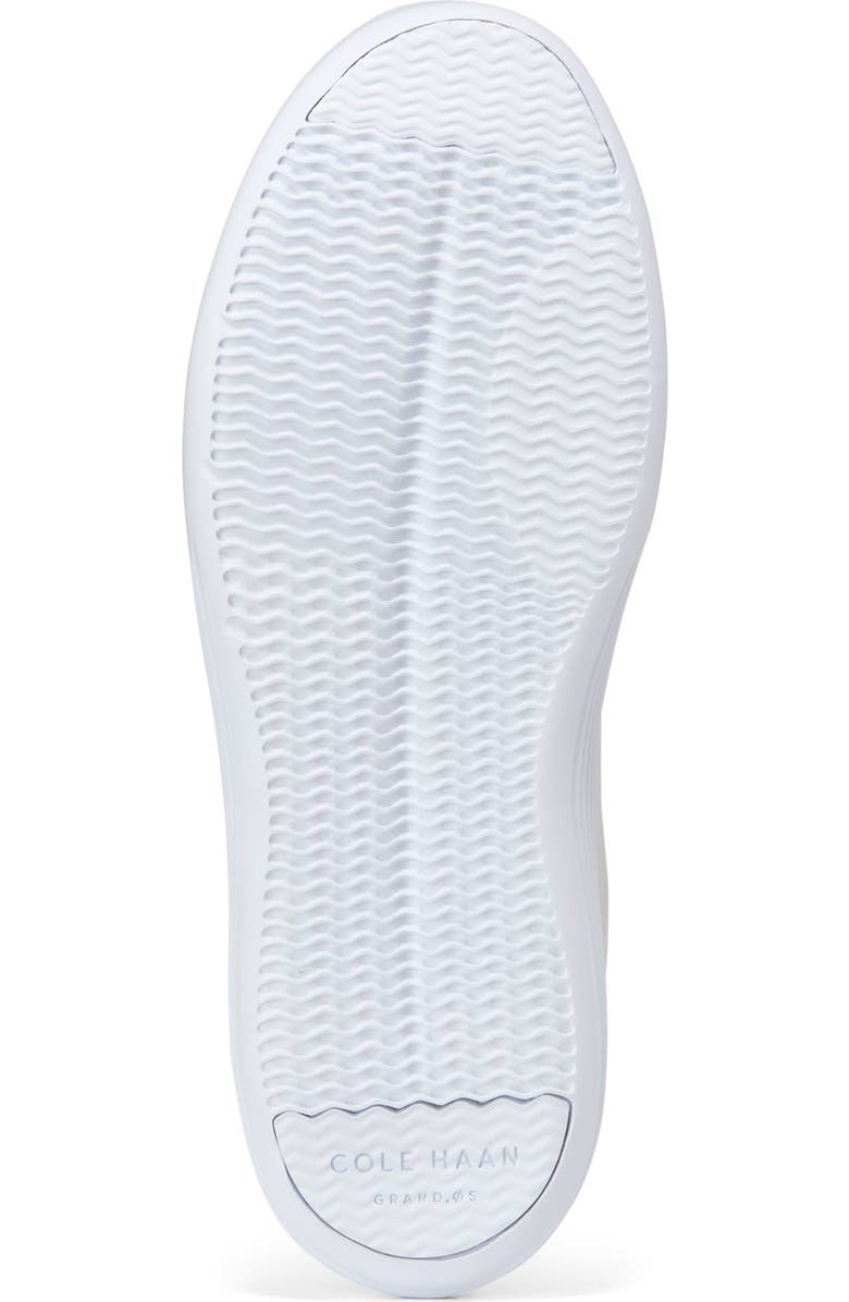 Cole Haan Grand Crosscourt Sneaker, Alternate, color, White/ Silver Metallic