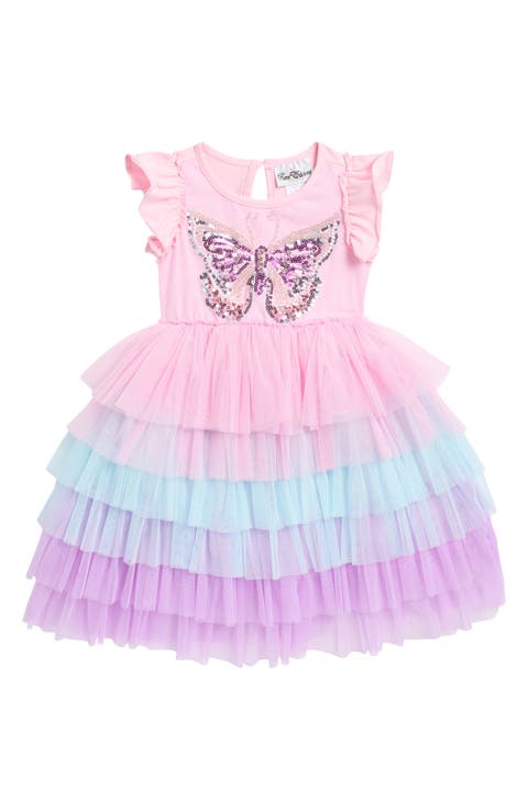 Kids' Sequin Butterfly Tutu Dress (Little Kid)