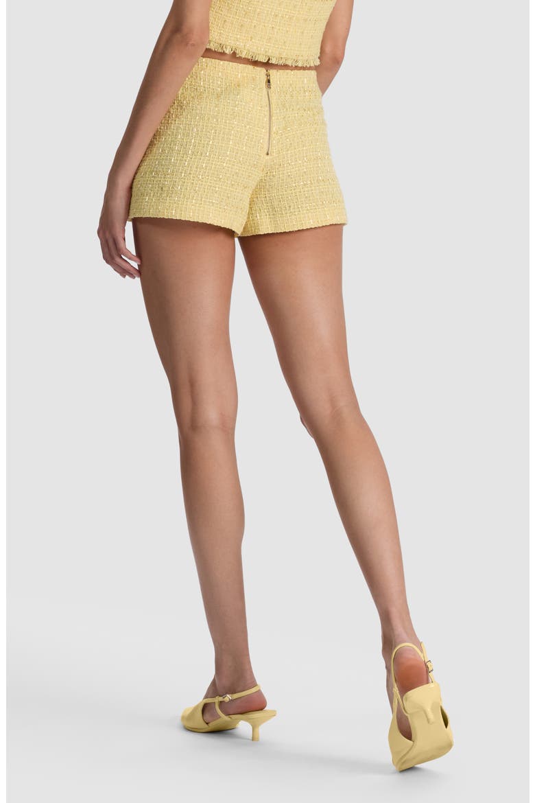 Mace Tweed Miniskort, Alternate, color, BUTTER