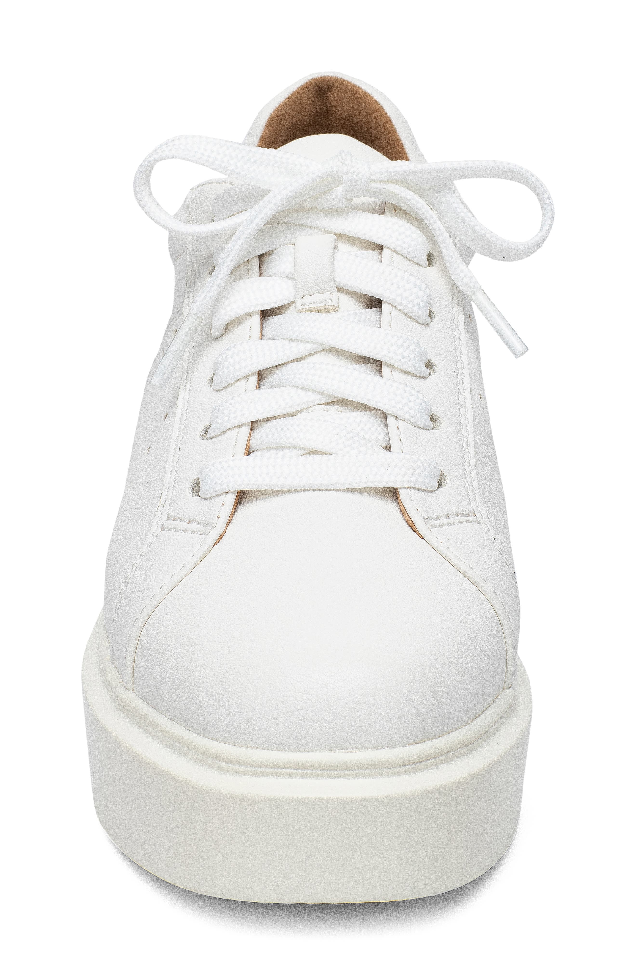 Linea Paolo Kozie Platform Sneaker, Alternate, color, White