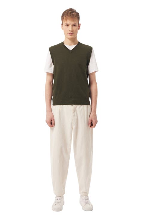 Essential V-Neck Cashmere Vest