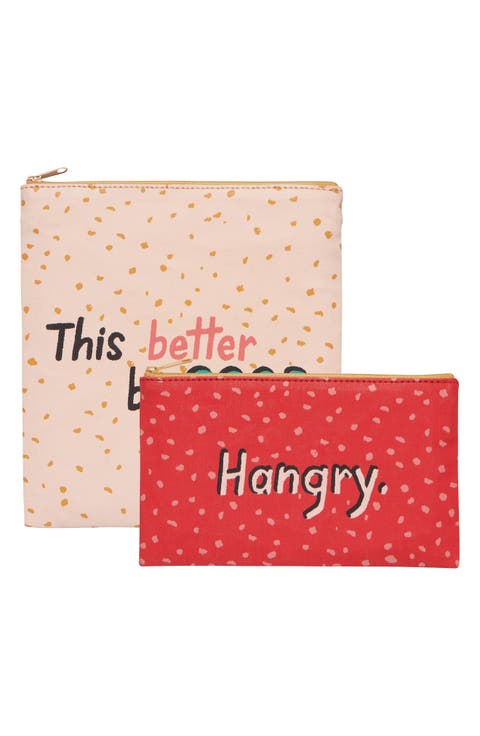 Set of 2 Snack Bags