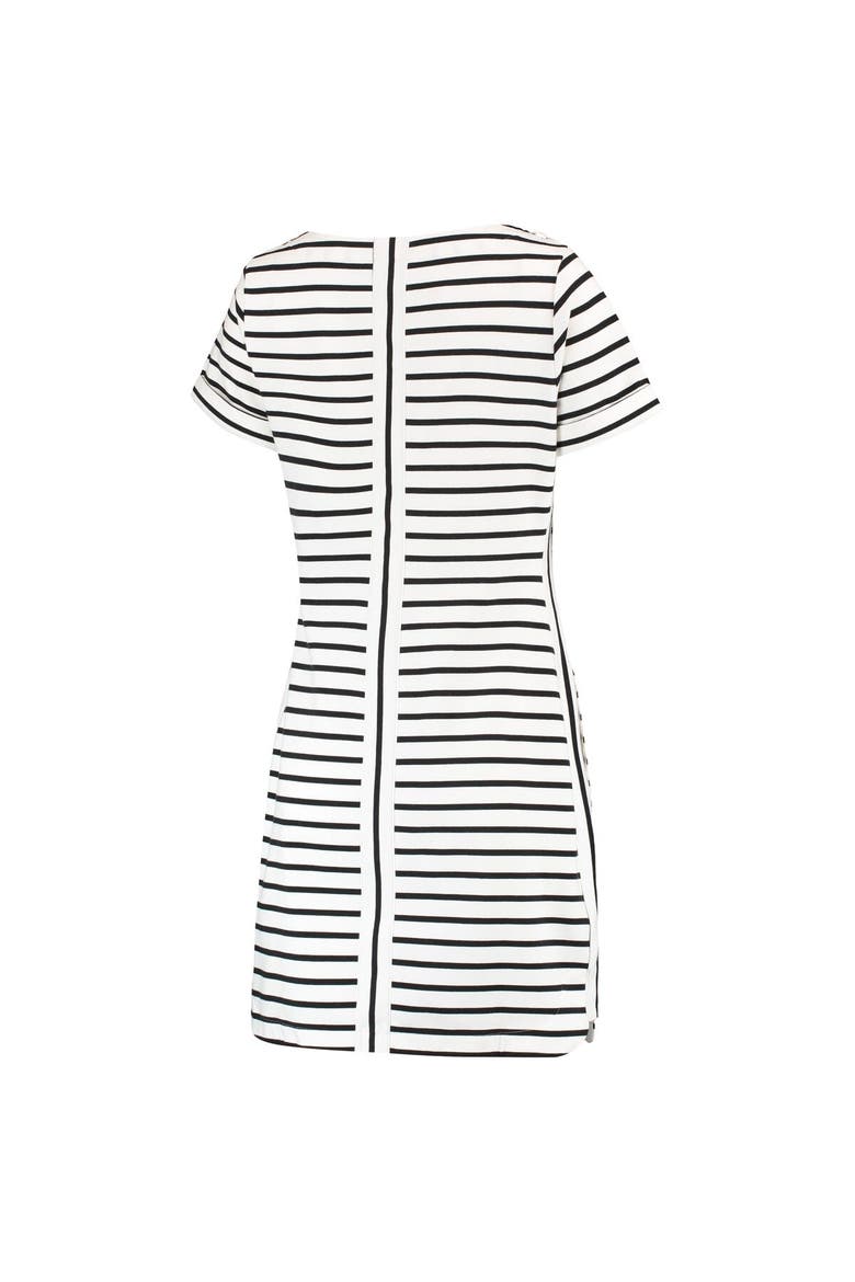 Women's Tommy Bahama White Las Vegas Raiders Tri-Blend Jovanna Striped Dress, Alternate, color, White