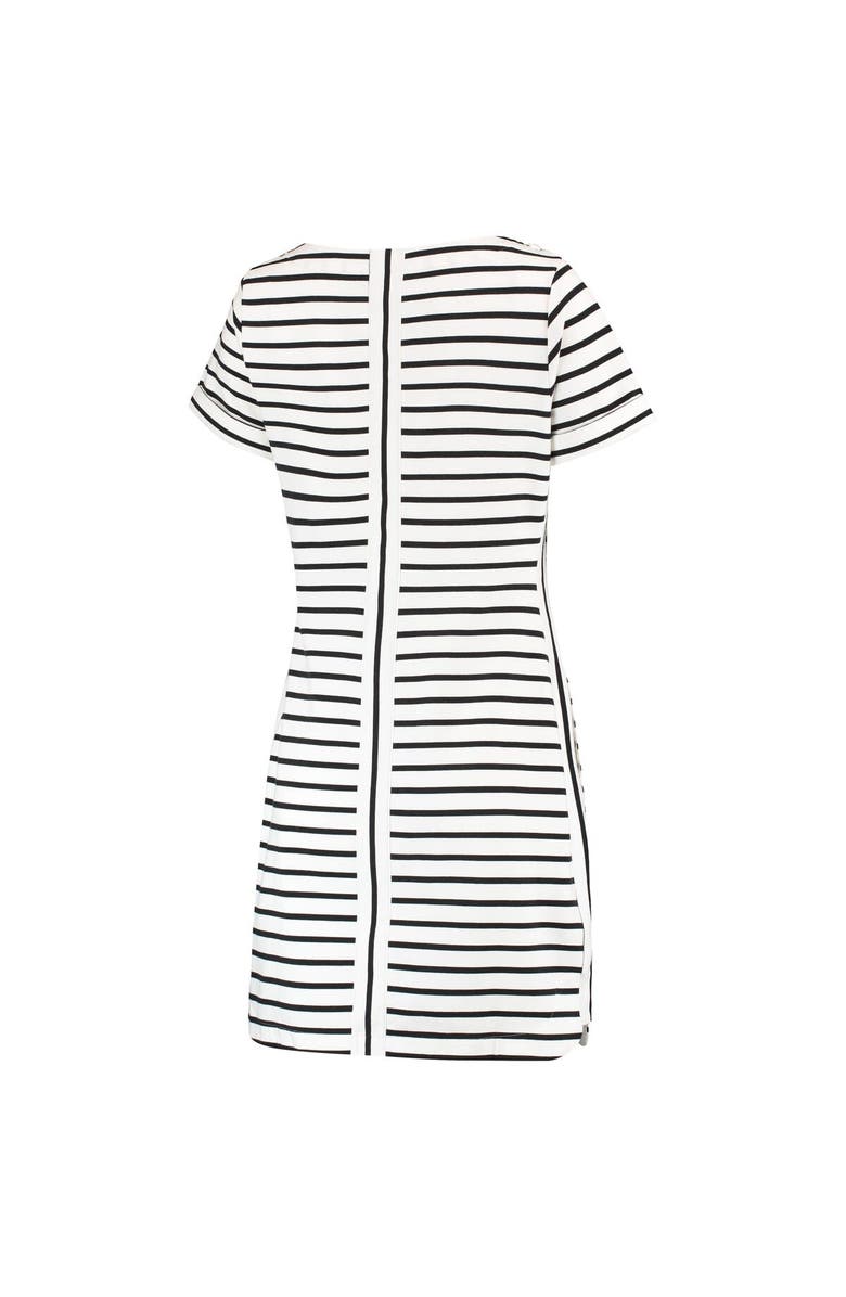 Tommy Bahama Women's Tommy Bahama White Las Vegas Raiders Tri-Blend Jovanna Striped Dress, Alternate, color, 