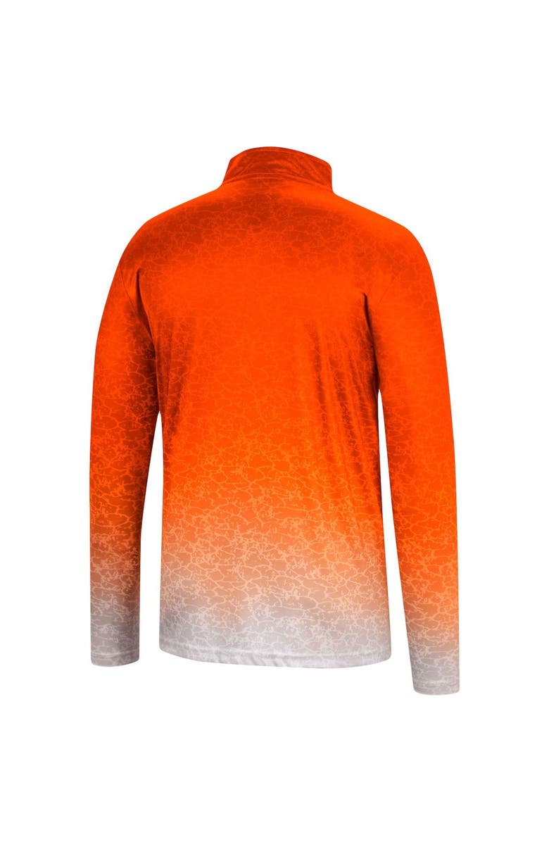 COLOSSEUM Men's Colosseum Orange Oklahoma State Cowboys Walter Quarter-Zip Windshirt, Alternate, color,