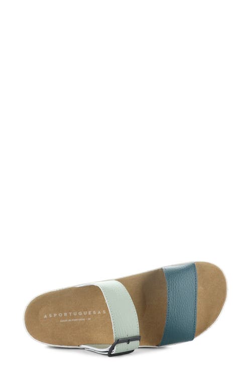 Asportuguesas By Fly London Coly Platform Slide Sandal
