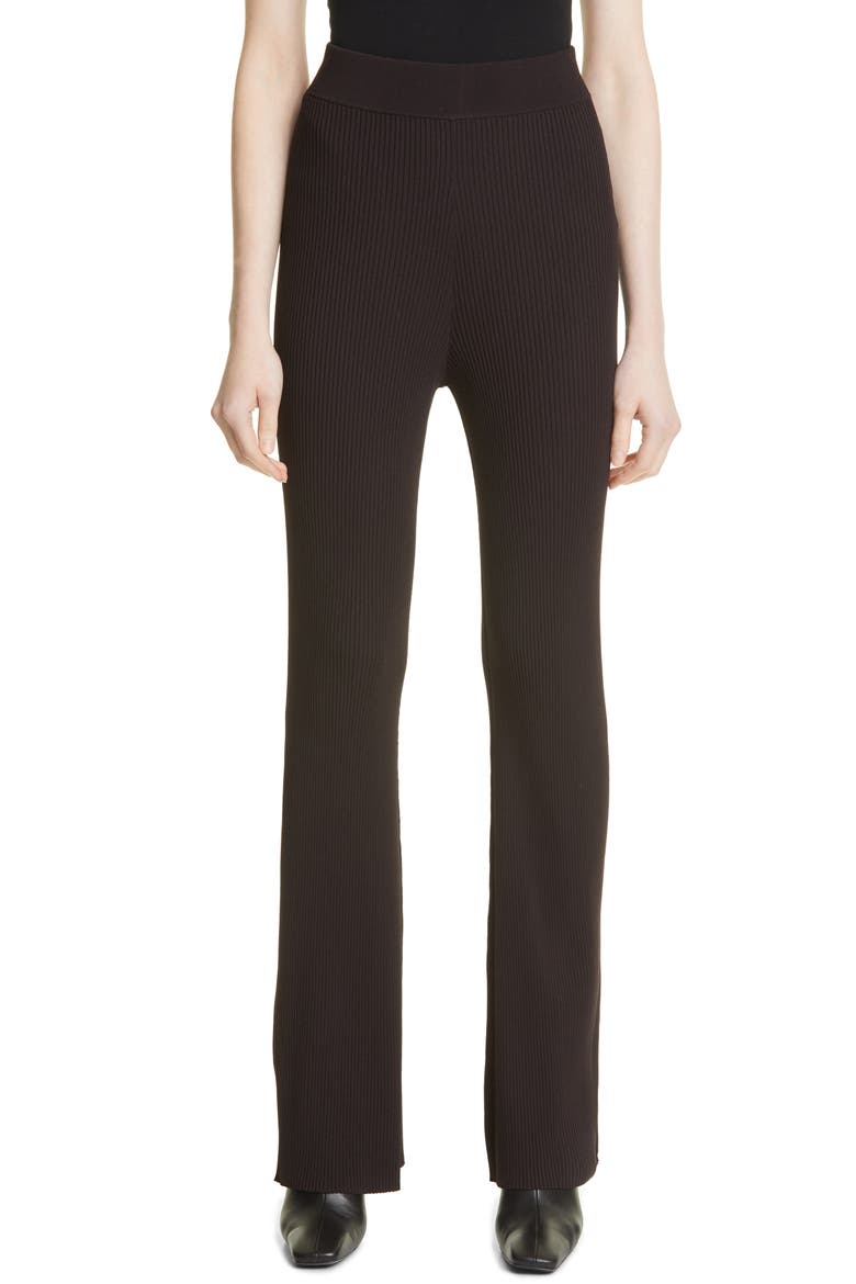 Logan Ribbed Pants, Main, color, GANACHE