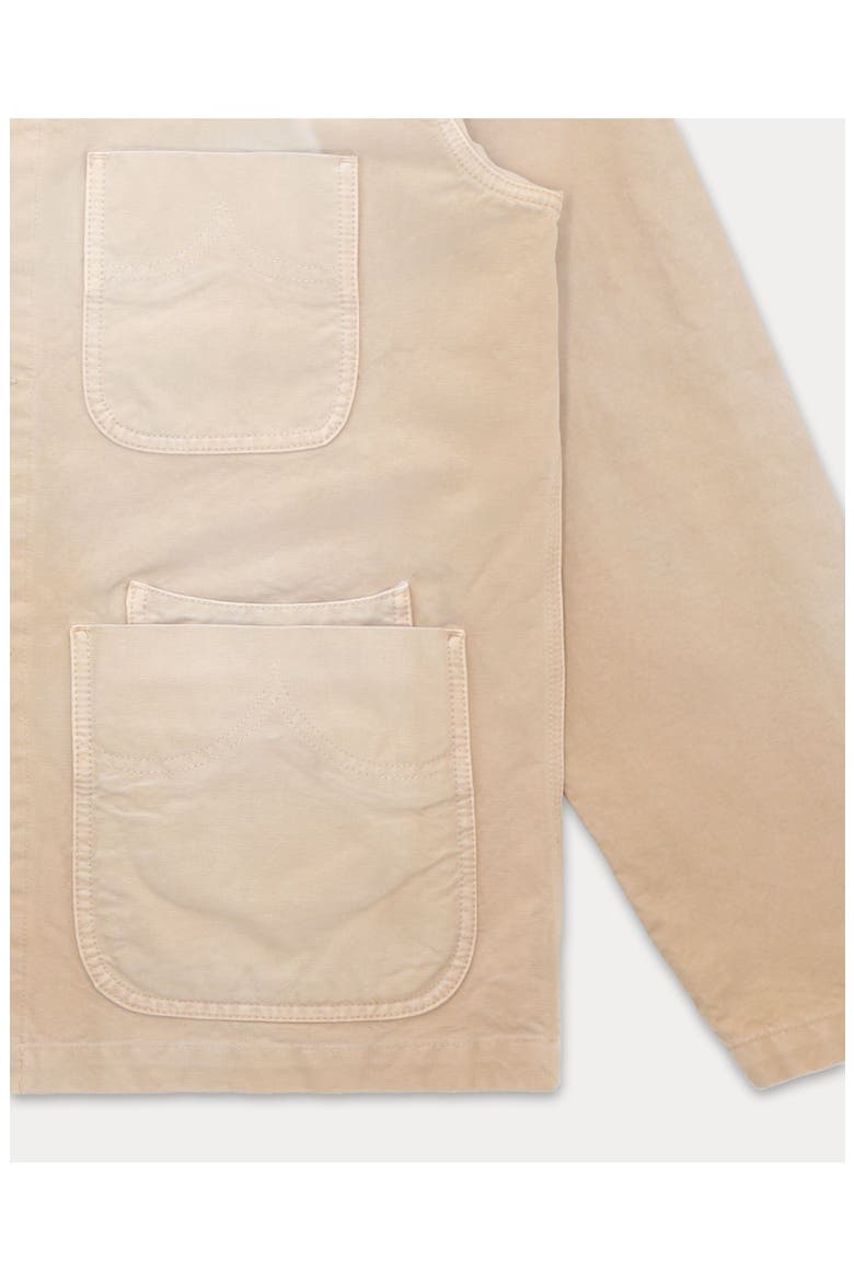 Montana Sunfaded Cotton Jacket, Alternate, color, Beige