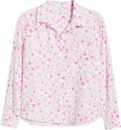 beachlunchlounge Cam Cotton Gauze Button-Up Shirt