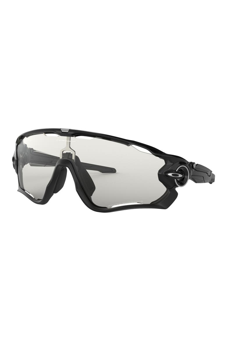 Jawbreaker™ 131mm Photochromic Cycling Shield Sunglasses, Alternate, color, BLACK/ PHOTOCHROMIC