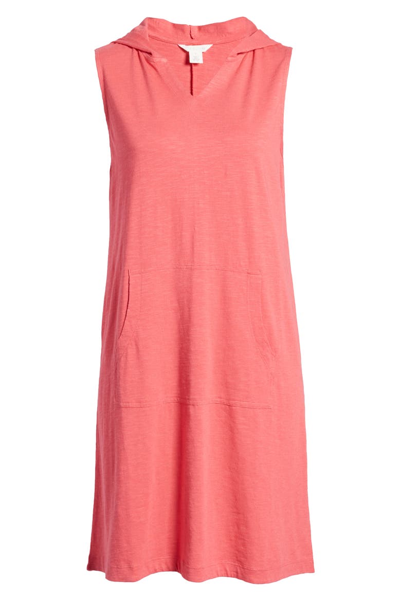 Hooded Knit Tank Dress, Alternate, color, RED CHATEAUX