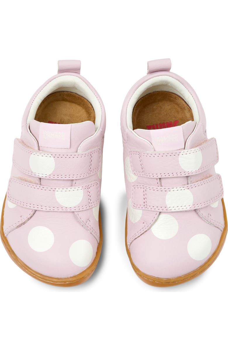 Camper Moomin Peu Cami Twins First Walker Strap Shoe, Alternate, color, Multi - Pink