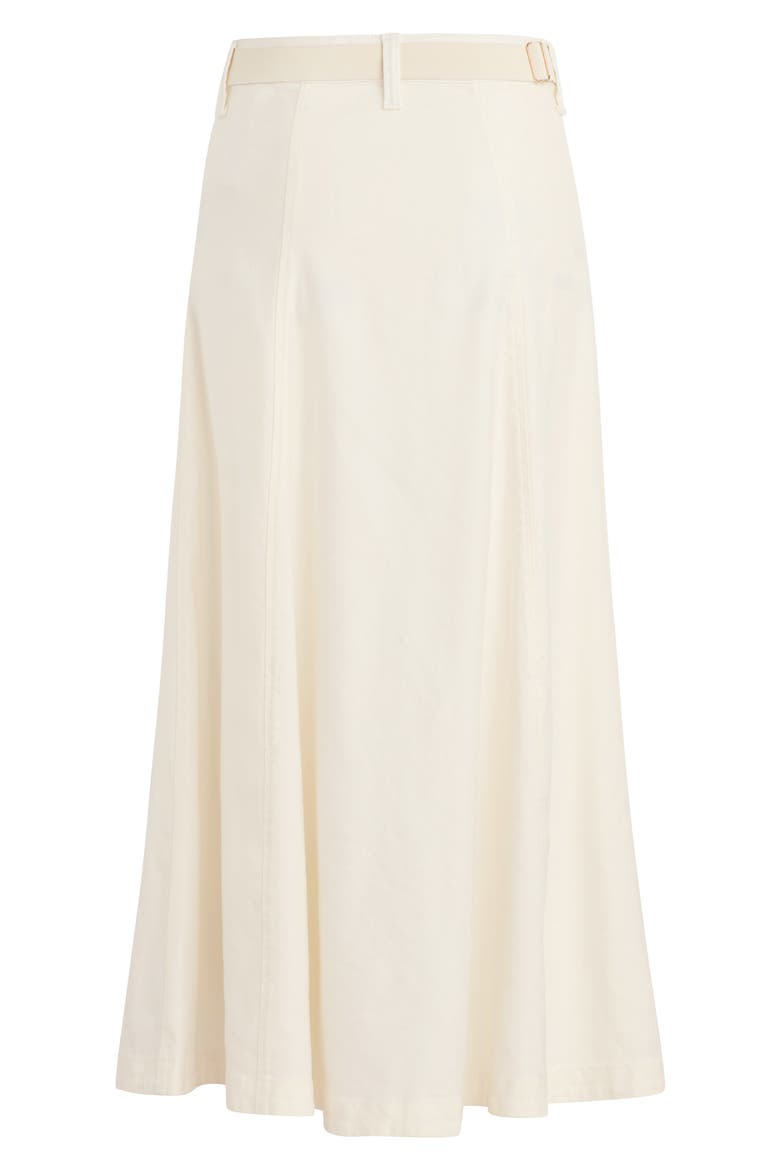 The Lila A-Line Denim Skirt, Alternate, color, GARDENIA