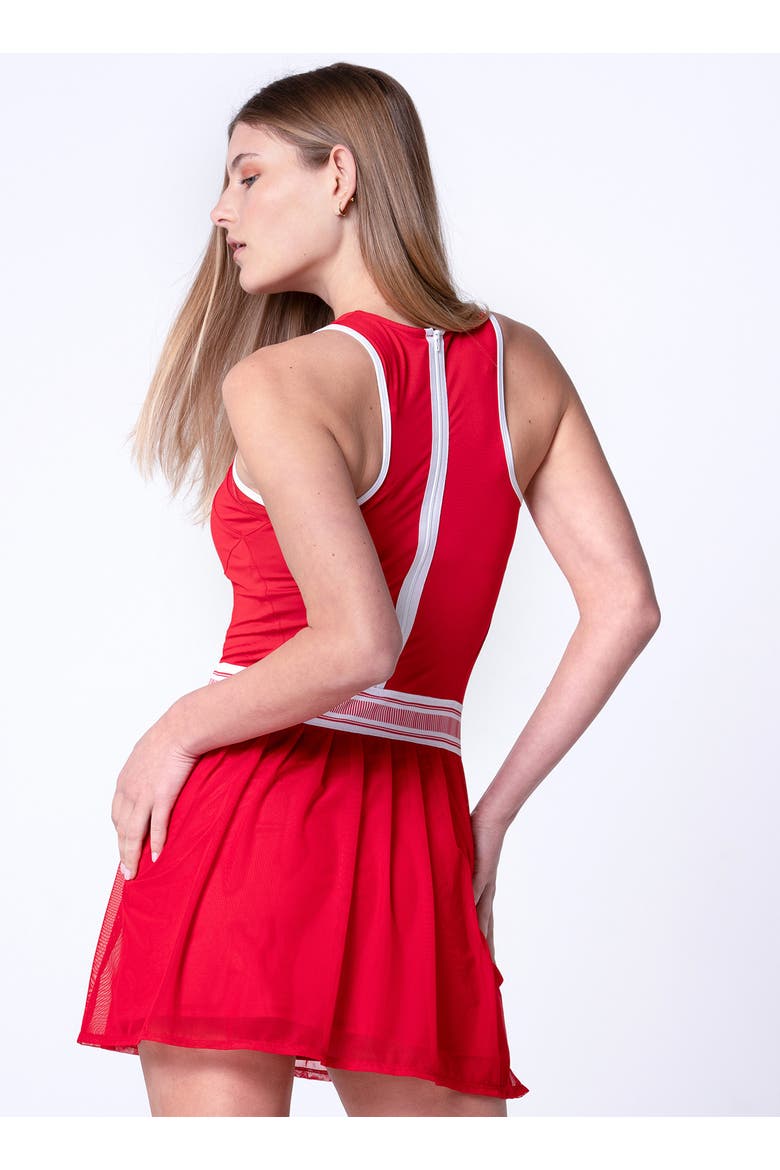 Level Up Dress, Alternate, color, Red