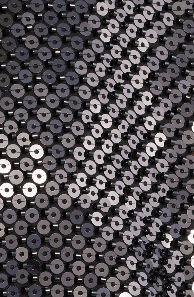 FRAME Sequin Crop Top, Alternate, color, Black