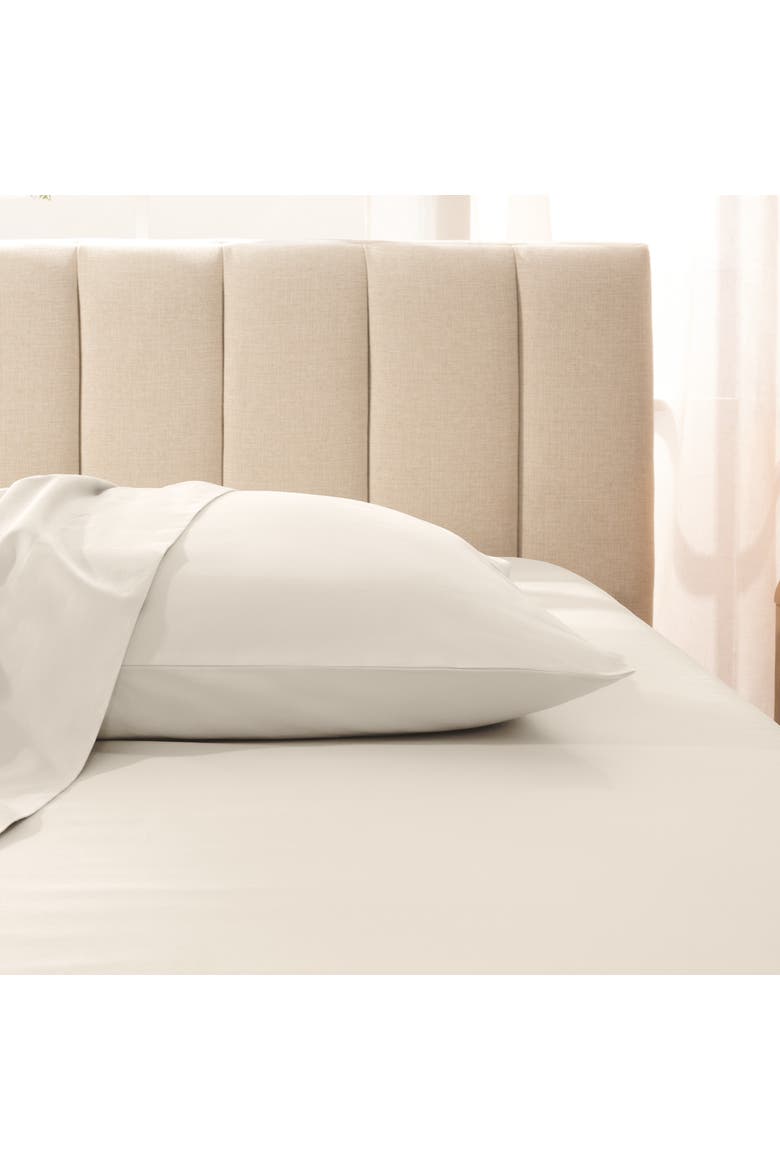 400 Thread Count Organic Cotton Sateen Pillowcase Set, Alternate, color, French Beige