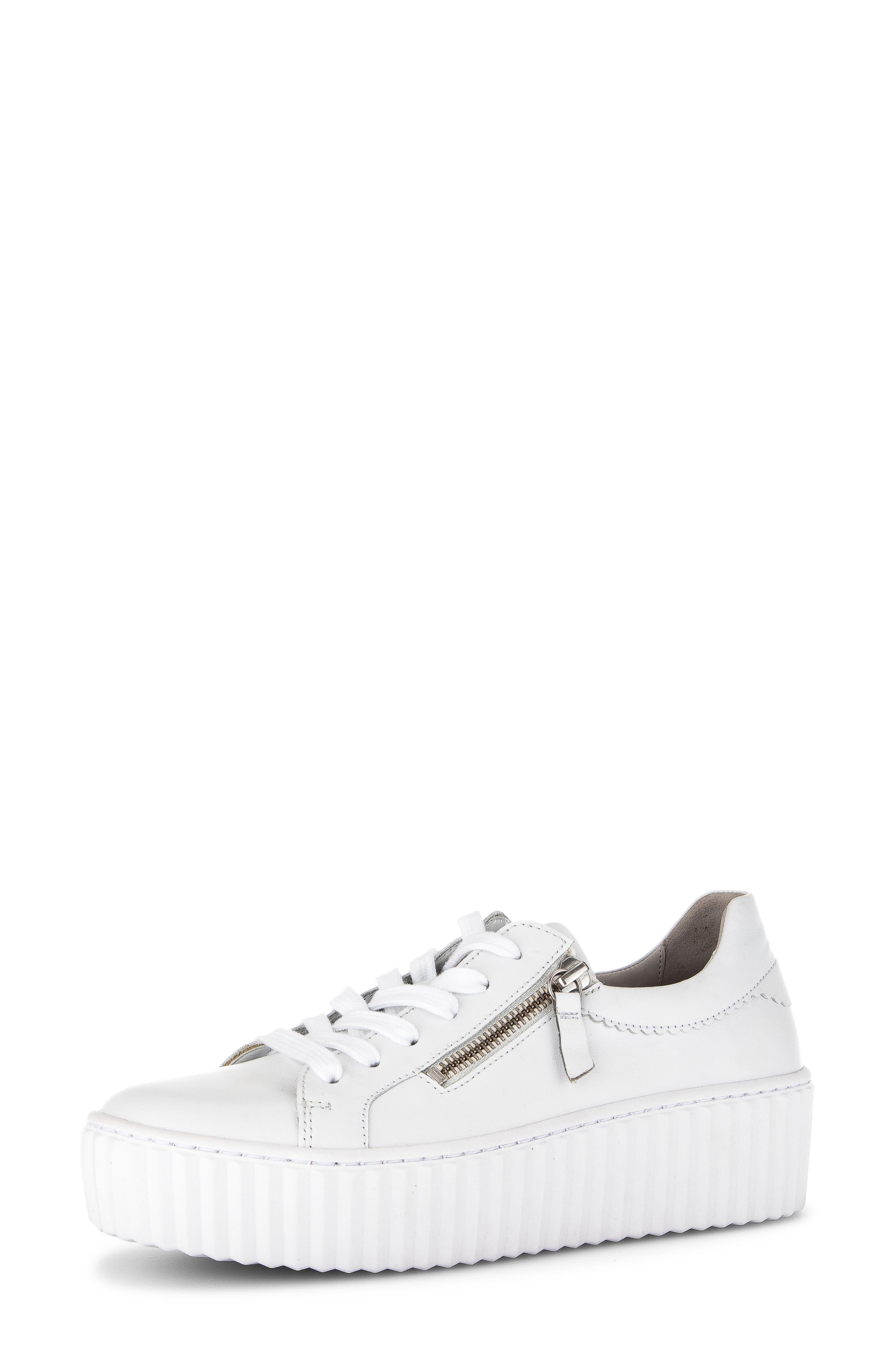 53.200 Platform Sneaker, Main, color, WHITE