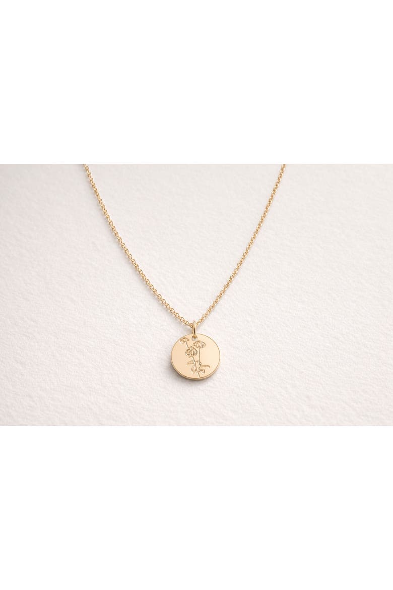 Wild Daisy Pendant Necklace, Alternate, color, Gold