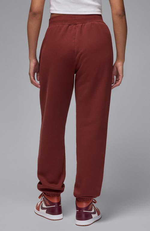 Jordan Womens  Spt Fleece Gfx Pant In Dark Pony