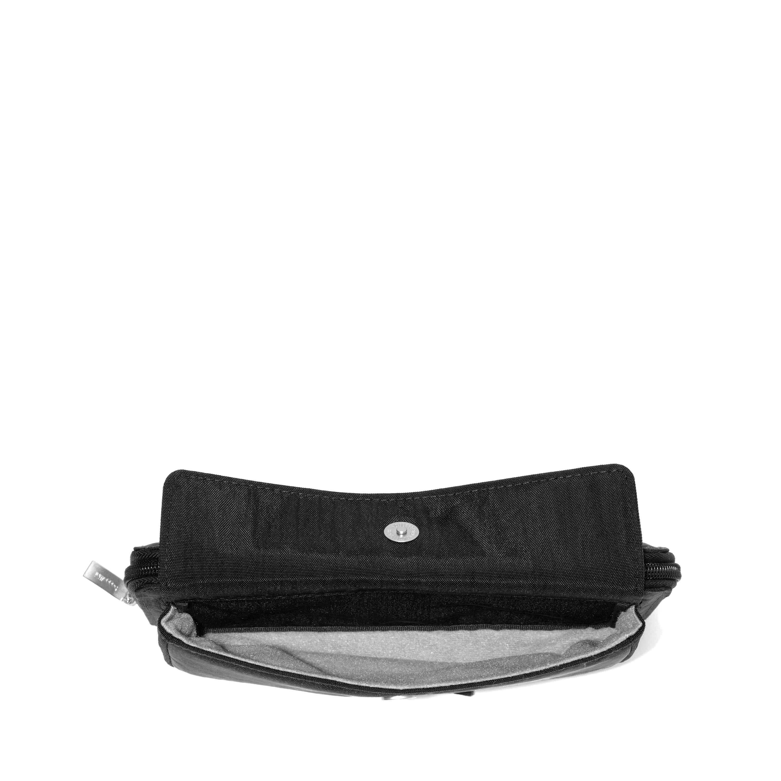 RFID Phone Wallet Crossbody Bag, Alternate, color, Black