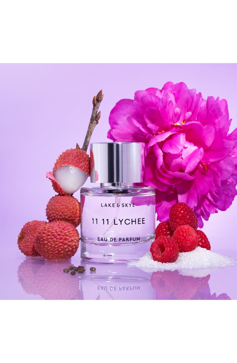Lake & Skye 11 11 Lychee Eau de Parfum $105 Value, Alternate, color, 