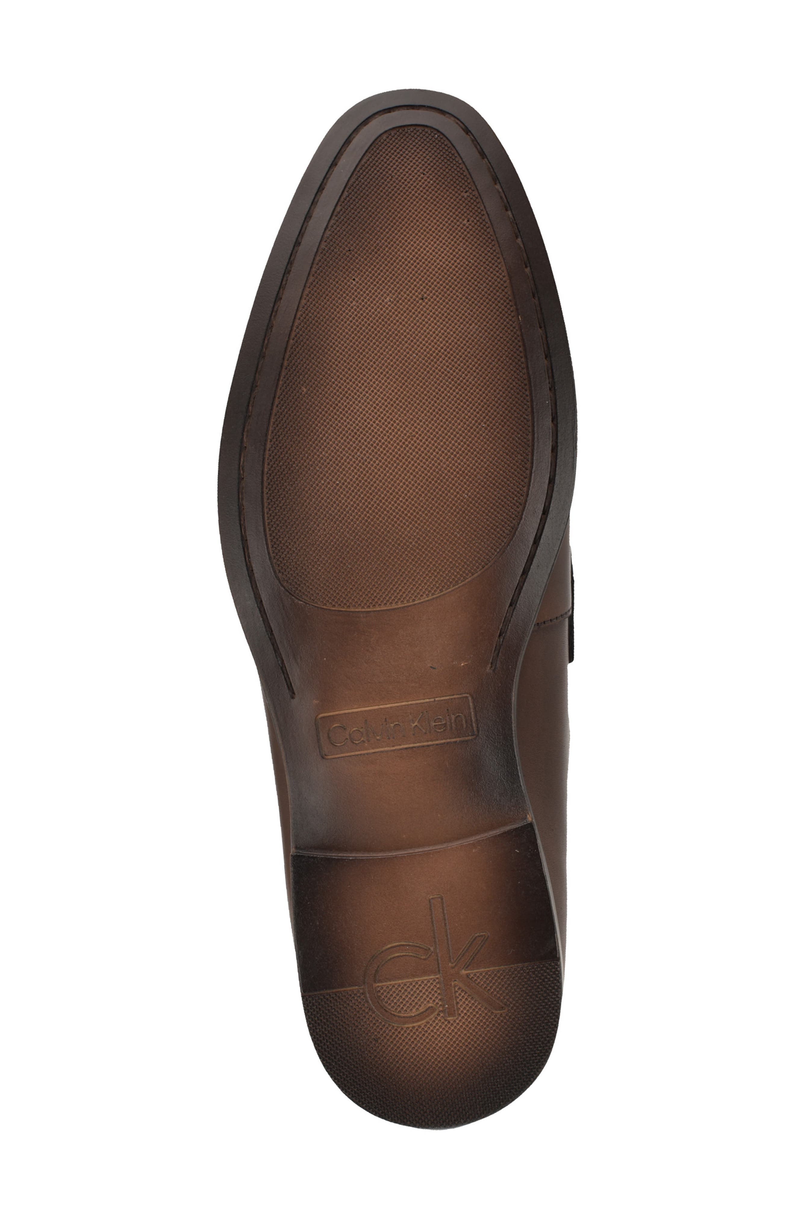 Obexx Apron Toe Loafer, Alternate, color, JACKCOGNAC
