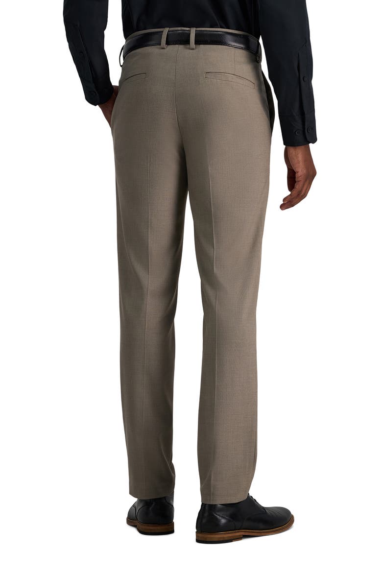 Slim Fit Sharkskin Pants, Alternate, color, OATMEAL